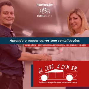 Imagem de capa para o Curso online Aprenda a vender carros sem complicações 