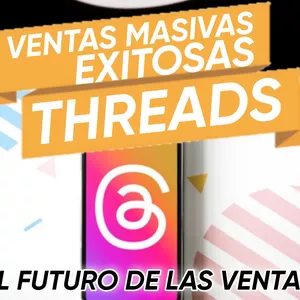 Imagen de portada para Ebook VENTAS MASIVAS EXITOSAS CON THREADS 