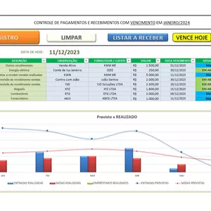 Imagem de capa para o Curso online Planilha Excel fluxo de caixa e DRE integrados