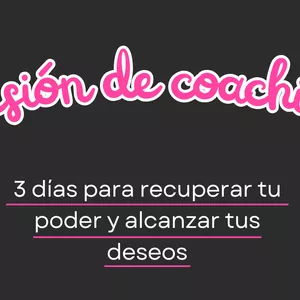 Imagen de portada para Evento online SESIONES DE COACHING