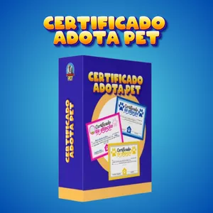 Imagem de capa para o Ebook Certificado de Adoção Pet 