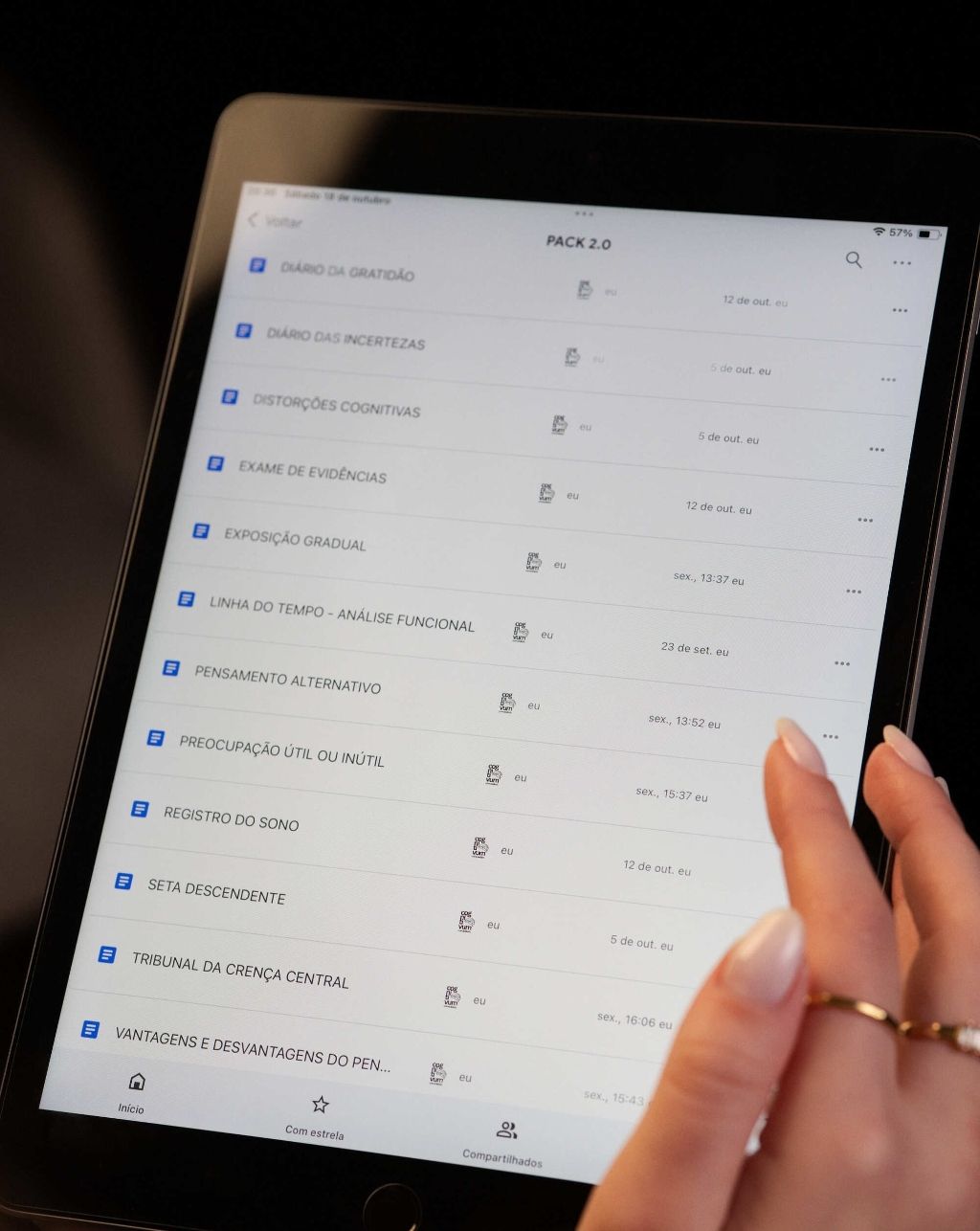 PACK [BASE COGNITIVA]: SÃO + DE 20 FERRAMENTAS PRÁTICAS DA TCC!