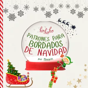 Imagen de portada para Ebook Patrones para Bordados de Navidad
