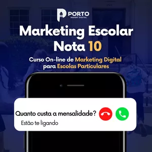 Imagem de capa para o Curso online MARKETING ESCOLAR NOTA 10