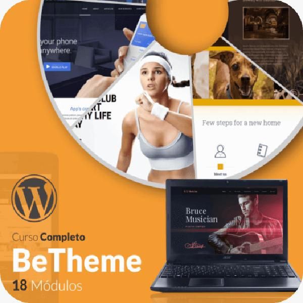 Imagem do curso Criação de Sites Premium - Curso Completo de Be Theme WordPress