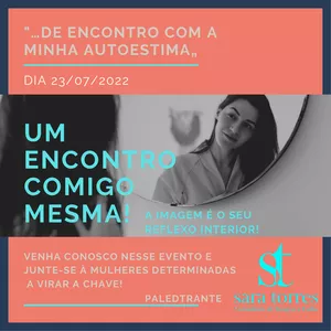Imagem de capa para o Evento presencial Um encontro comigo mesma