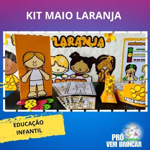 Imagem de capa para o Ebook KIT " FAÇA BONITO"  -  MAIO LARANJA 