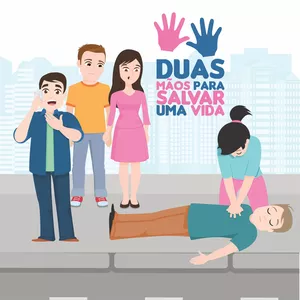 Imagem de capa para o Curso online DUAS MÃOS PARA SALVAR UMA VIDA.