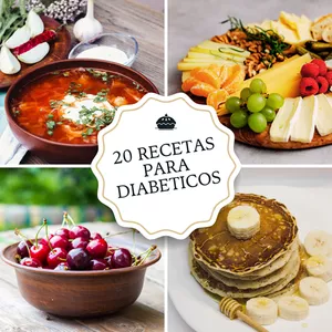 Imagen de portada para Ebook 20 Recetas Para Diabéticos