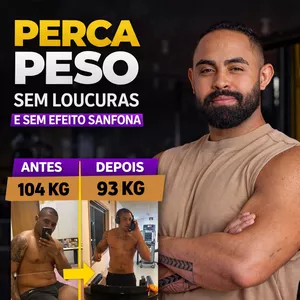 Imagem de capa para o Ebook Perca Peso Sem Loucuras e Sem Efeito Sanfona.