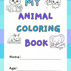 Cover image for Online course My Animal Coloring Book