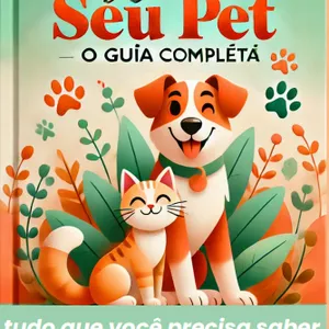 Imagem de capa para o Ebook A Saúde do Seu Pet (O Guia Completo)