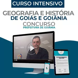 Curso CURSO ONLINE GEOGRAFIA E HISTÓRIA DE GOIÁS E GOIÂNIA