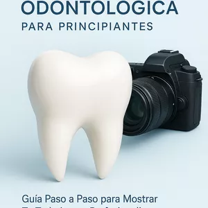 Imagen de portada para Ebook Fotografía Odontológica para Principiantes: Guía paso a paso para mostrar tu trabajo con profesionalismo