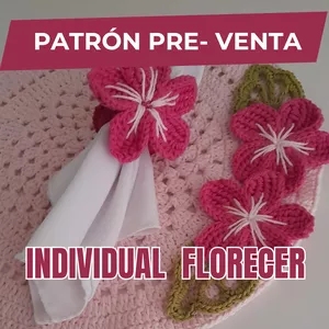Imagen de portada para Ebook  Patrón "Individual Florecer" 