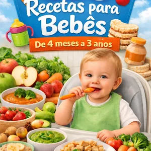 Imagen de portada para Ebook 550 Recetas para bebês 