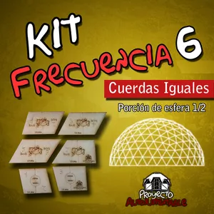 Imagen de portada para Ebook Plantillas de frecuencia 6 Cuerdas Iguales 1/2