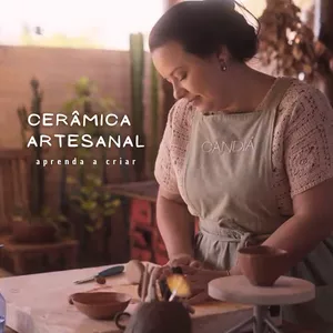 Imagem de capa para o Curso online Amar e Mudar as Coisas - Aprenda a Criar na Cerâmica Artesanal