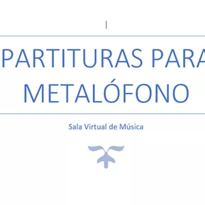 Imagen de portada para Ebook Partituras para Metalófono + Videos tutoriales | Ebook
