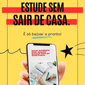 Imagem de capa para o Ebook "Estudo VIP: Métodos de Aprendizagem para os Melhores Resultados"