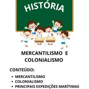 Imagem de capa para o Ebook Mercantilismo e Colonialismo