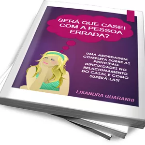 Imagem de capa para o Ebook SERÁ QUE CASEI COM A PESSOA ERRADA?