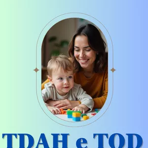 Imagem de capa para o Ebook TDAH E TOD - COMO LIDAR COM TDAH E TOD COM AMOR E ESTRATÉGIA.