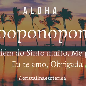 Imagem de capa para o Curso online HOOPONOPONO além de Sinto Muito, Me perdoe, Eu te amo e Obrigada 