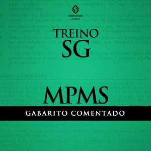Imagem de capa para o Ebook Treino | Simulado SG MPMS 2024