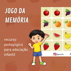 Imagem de capa para o Ebook Jogo da Memória (Recurso Pedagógico)