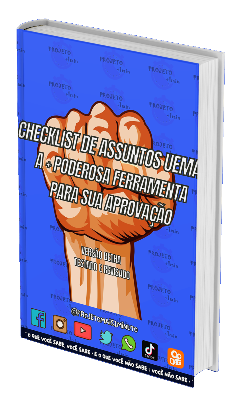 Imagem do curso Combo Checklist de Assuntos Uema + Checkbox Revisional Uema + Planner Revisional