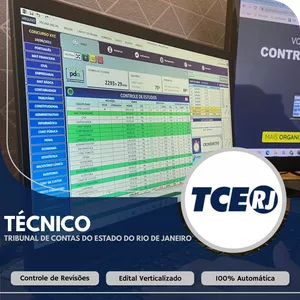 Imagem de Planilha do Aprovado - TCE-RJ - Técnico criado por Renan Cristofori Lima de Oliveira na hotmart