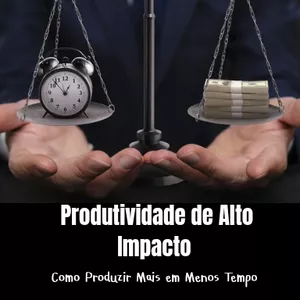 Imagem de capa para o Ebook Produtividade e organização 