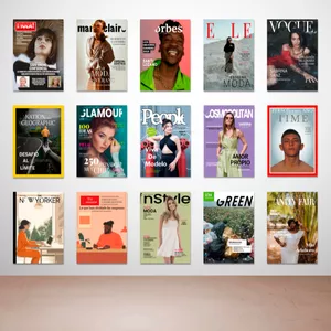 Imagen de portada para Curso online Pack Completo: 15 plantillas de portadas de revista en InDesign