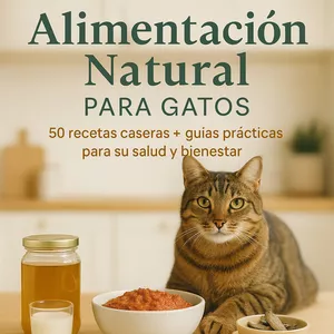 Imagen de portada para Ebook 50 Recetas caseras para gatos desde casa 