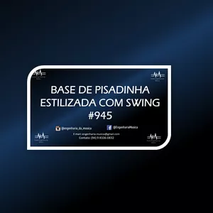 Imagem principal do produto BASE DE PISADINHA ESTILIZADA COM SWING #945  @Engenharia da Música ​