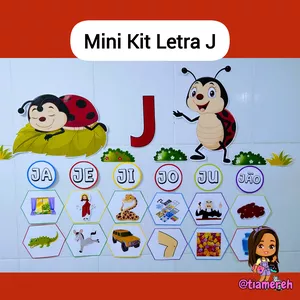 Imagem de capa para o Ebook Mini Kit Letra J