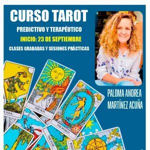 Imagen de portada para Curso online Curso Tarot Terapéutico y Predictivo