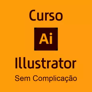 Imagem de capa para o Curso online Illustrator Sem Complicação