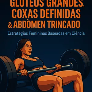 Imagem de capa para o Ebook GLÚTEOS GRANDES, COXAS DEFINIDAS &amp; ABDÔMEN TRINCADO