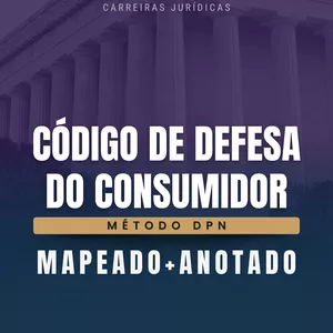 Imagem de capa para o Ebook 📘 Código de Defesa do Consumidor Mapeado e Anotado – Método DPN