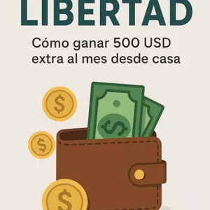 Imagen de portada para Ebook Tu primera libertad: cómo ganar 500 USD extra al mes desde casa