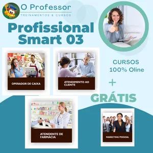 Imagem do curso Profissional Smart 03 + 1 Curso de Marketing Pessoal de Bônus