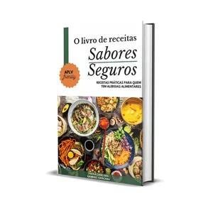 Imagem de capa para o Ebook Sabores Seguros