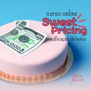 Imagem de capa para o Curso online Sweet Pricing: Aprenda a precificar seus bolos e doces com confiança e lucratividade