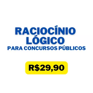 Imagem de capa para o Curso online RACIOCÍNIO LÓGICO DO ZERO PARA CONCURSOS