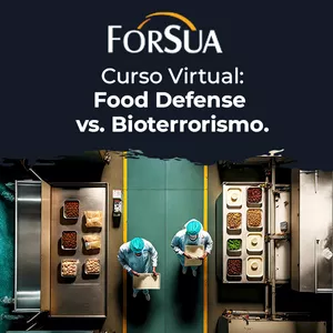 Imagen de portada para Curso online Curso Virtual: Food Defense Vs. Bioterrorismo