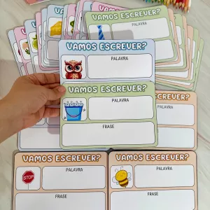 Imagem de capa para o Ebook Vamos Escrever