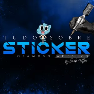 Imagem de Curso de tatuagem - Tudo sobre sticker o famoso estilo adesivo  criado por MASTER CLASS TATTOO na hotmart