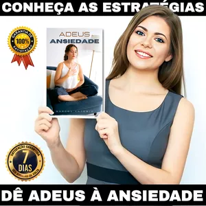 Imagem de capa para o Ebook Adeus à ansiedade 